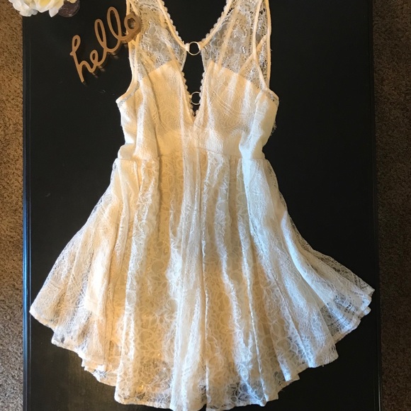 Free People Dresses & Skirts - Free People | Lace Dress | Classy Sexy | keyhole